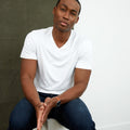 Threshold V-Neck T-Shirt Classic Fit - Peak White