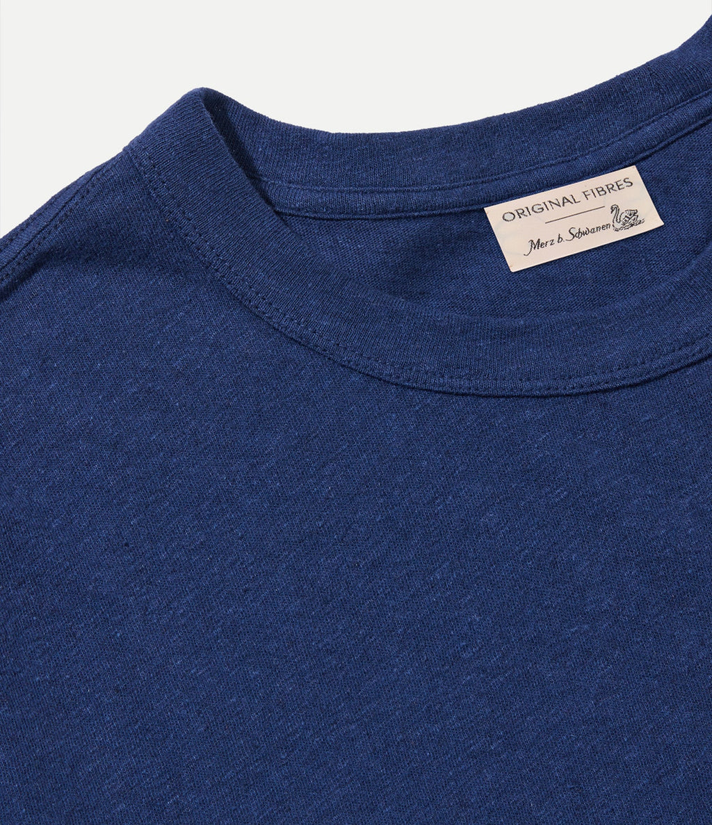 Original Fibres x Merz b. Schwanen Linen-Cotton T-shirt