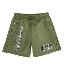 Triple Sevens Nylon Shorts Green