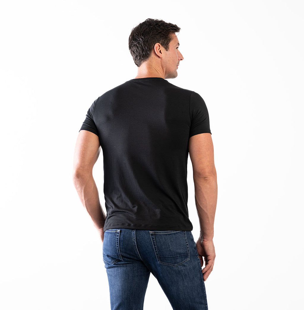 Threshold Crew Neck T-Shirt Classic Fit - Onyx Black