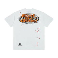 Hellstar Hand Eye Graphic Oversized T-Shirt - Off White