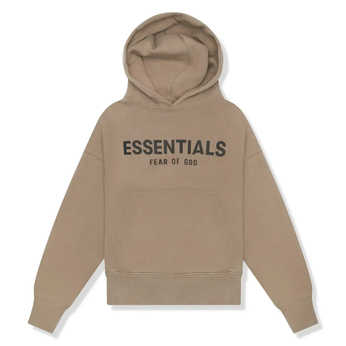 Fear Of God Essentials Kids Taupe Hoodie